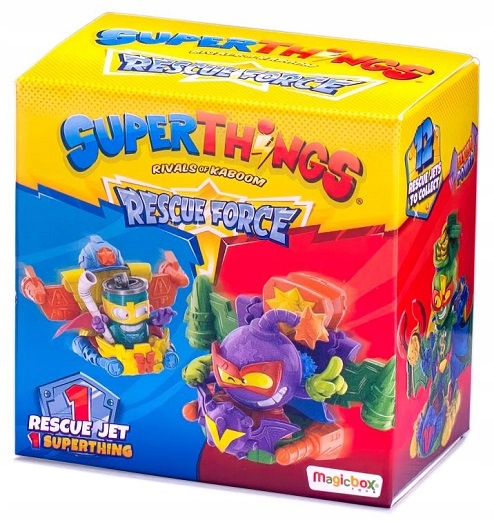 

Superthings Zings Rescue Force Pojazd Force Jet