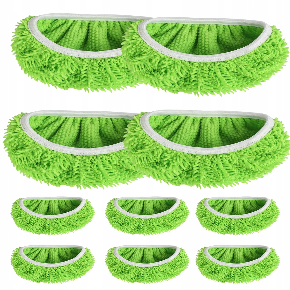 Mopovací Utěrky 10 Kusů Opakovaně Použitelné Z Mikrovlákna Pro Úklid Domácnosti