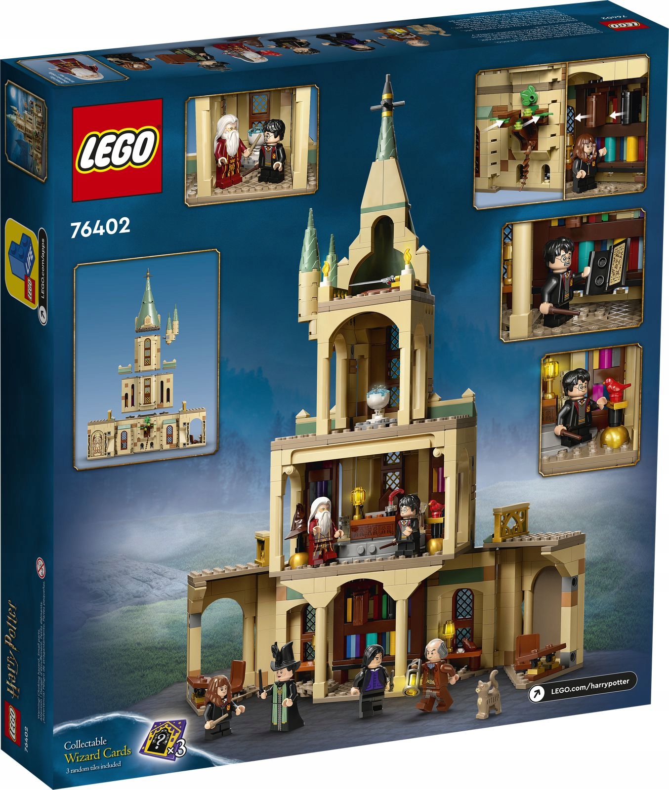 LEGO 76402 Harry Potter - Komnata Dumbledore’a w Hogwarcie Marka LEGO