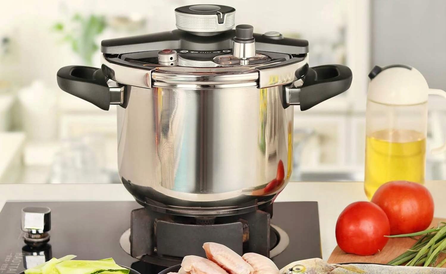 Tlakový hrniec Royalty Line 8 l strieborný