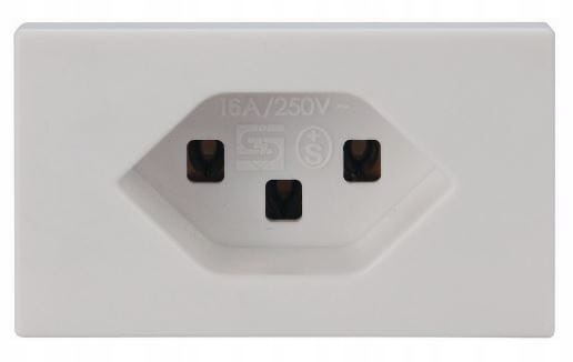 GAC250SW-PTL Zásuvka 230V švýcarský standard