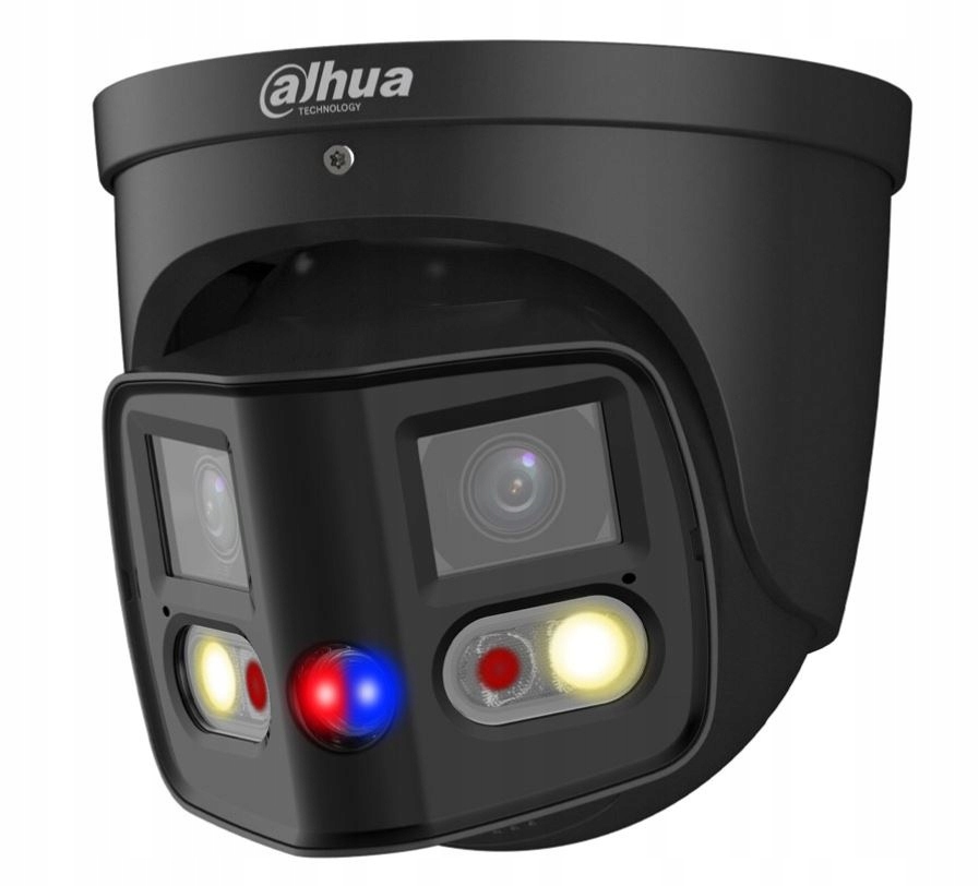 Ip kamera Dahua 8Mpx (2x 4MP) IPC-PDW3849-A180-E2-AS-PV Black Čierna