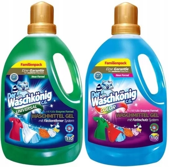 Der Waschkonig gel na praní 6,6 l na 220 praní, univerzální barva