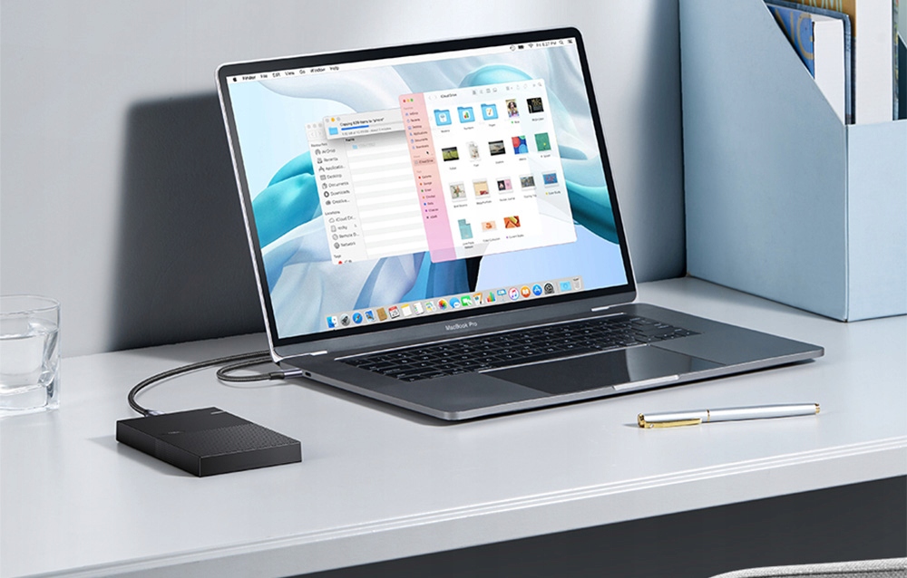 Kabel Micro-B USB - USB-C Super Speed HDD 5V 50cm PRZEWÓD 3.0 5Gb/s 3A 0.5m Długość kabla 0.5 m