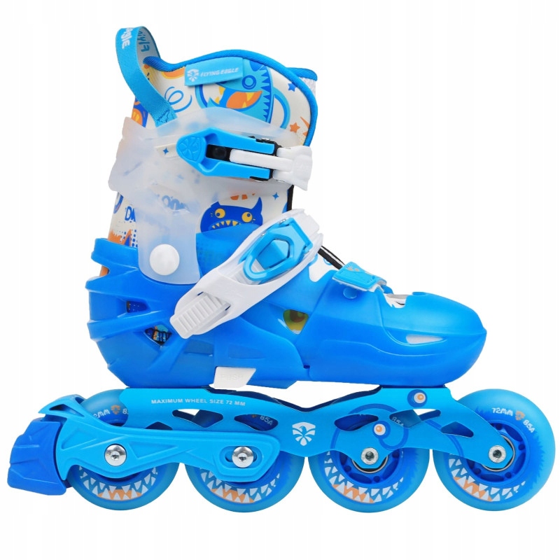 Rolki regulowane Led Flying Eagle L6 Lumos 33-37