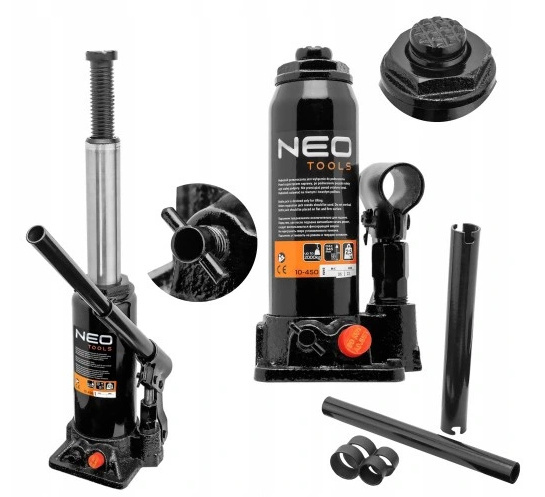 

Neo Podnośnik Hydrauliczny Słupkowy Lewarek 2T