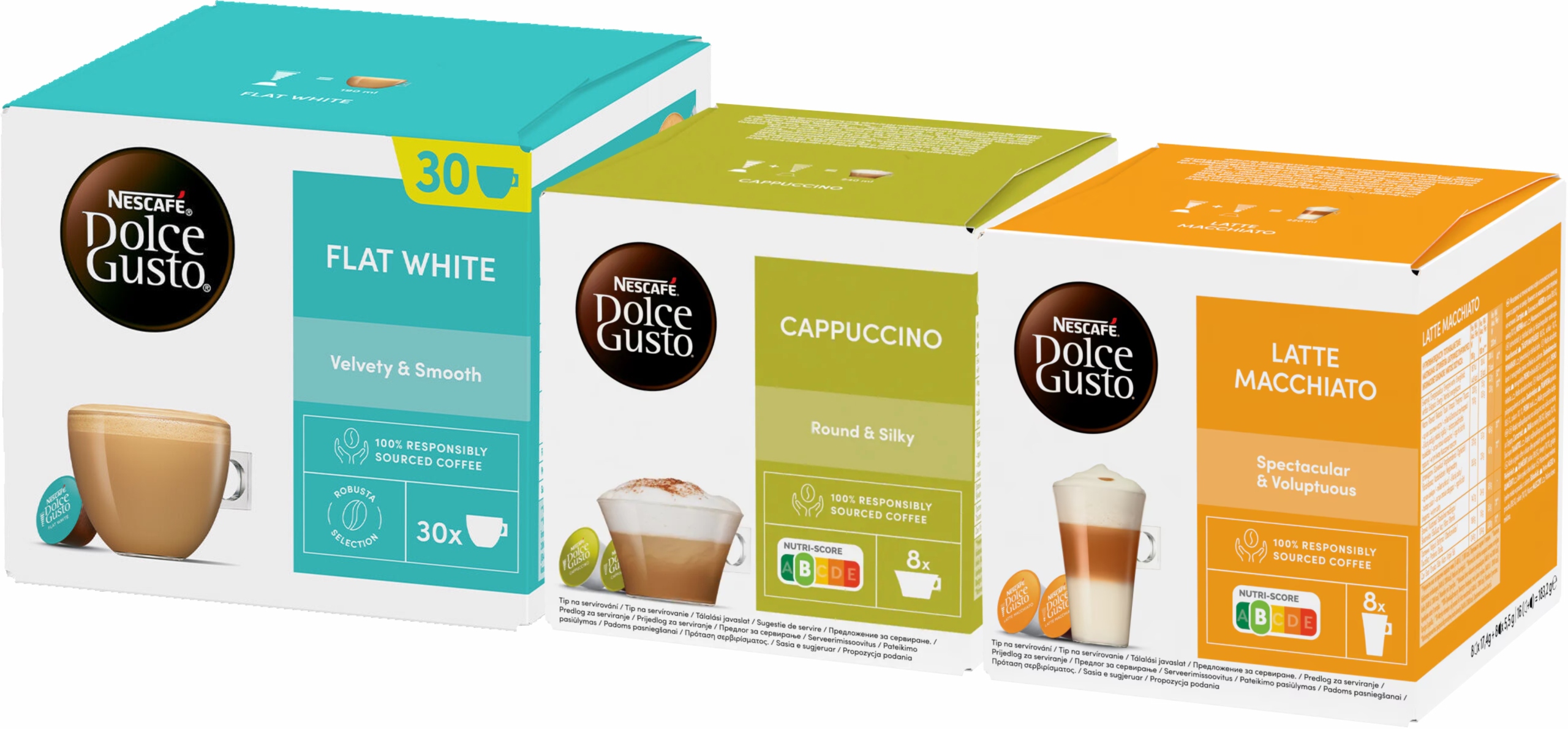 Kapsułki Nescafe Dolce Gusto Zestaw 46 kaw