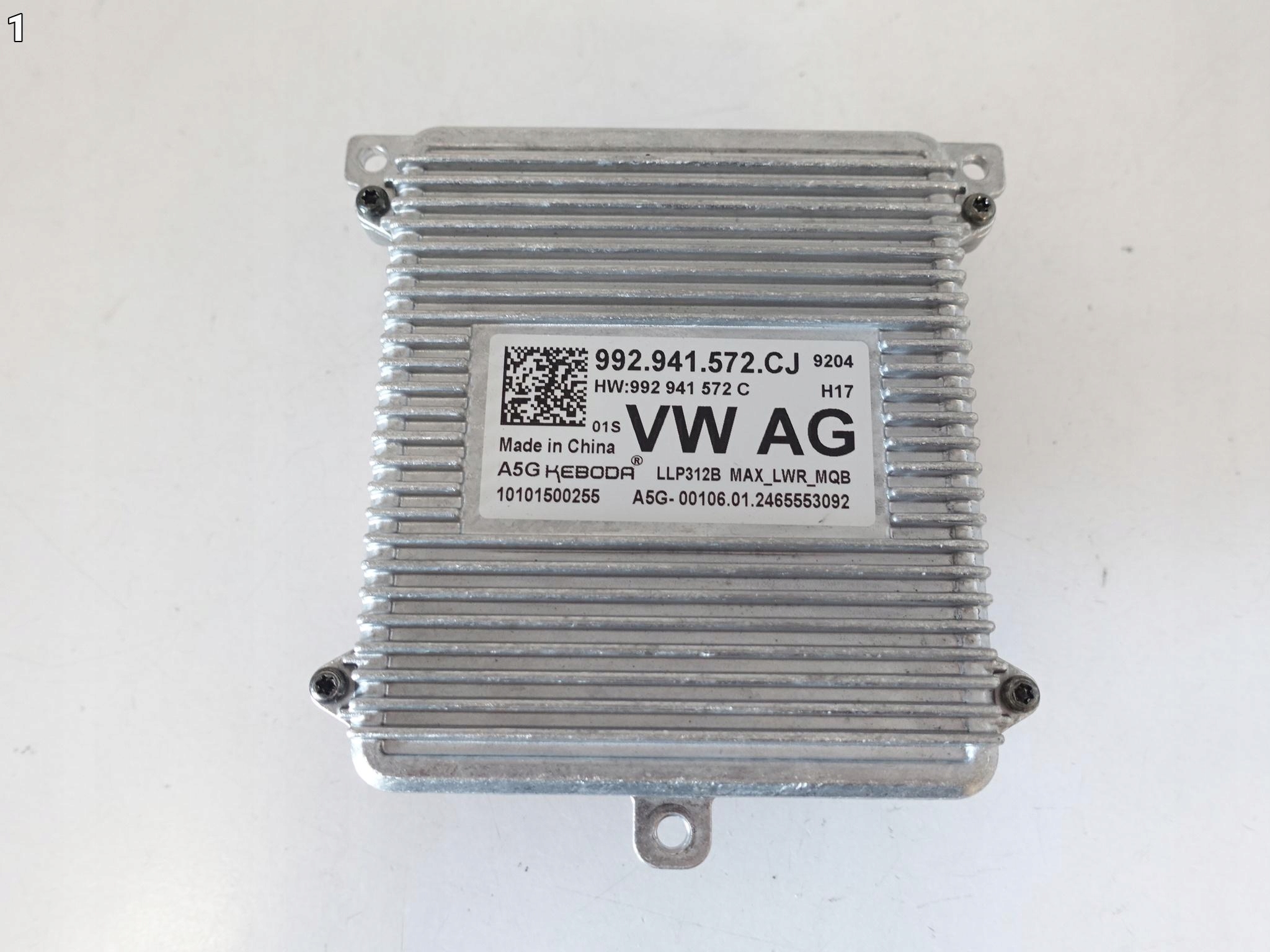 SKODA OCTAVIA IV 5E0 KAROQ 57A KODIAQ module control unit LED lights front