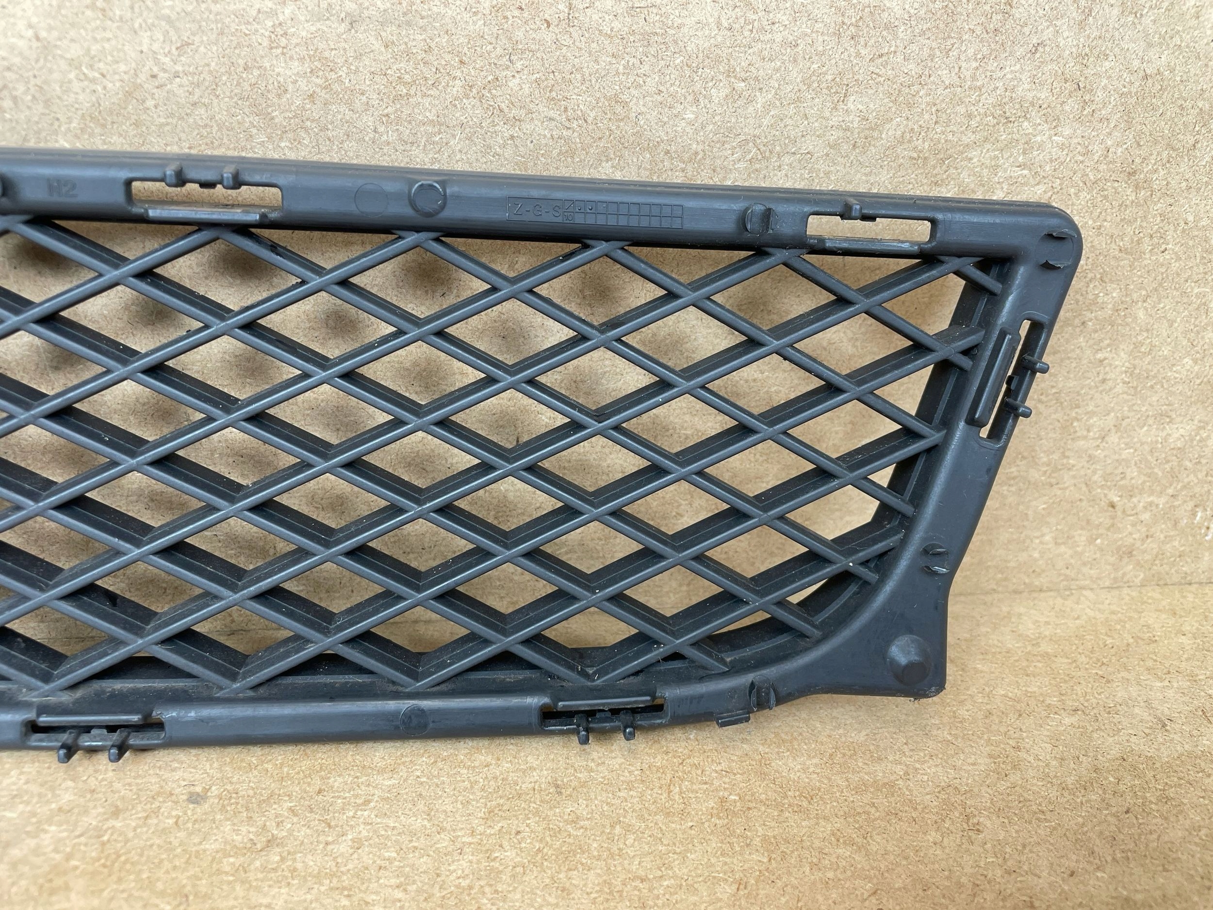 grid grille of a bumper front front SMART FORTWO 2 II 451 2007-2014 A451