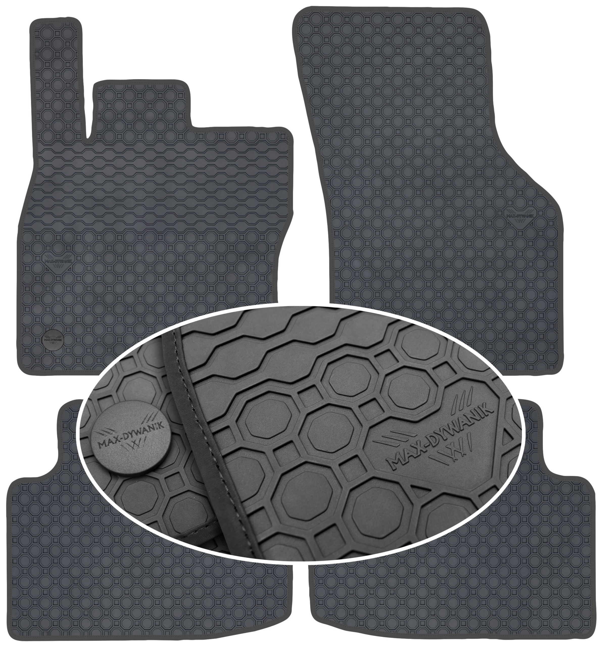 Seat Leon IV 2020- Čiernej farby na podlahu