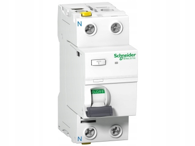 Proudový spínač 2P 40A 30mA typ Ac, A9Z11240 Schneider Electric
