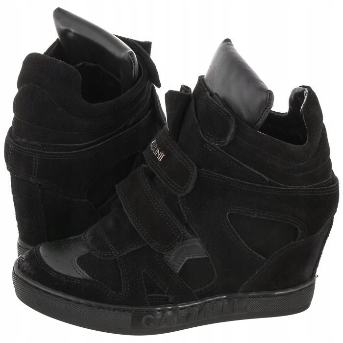 

Buty Damskie Sneakersy Carinii Czarne B3953/N-360