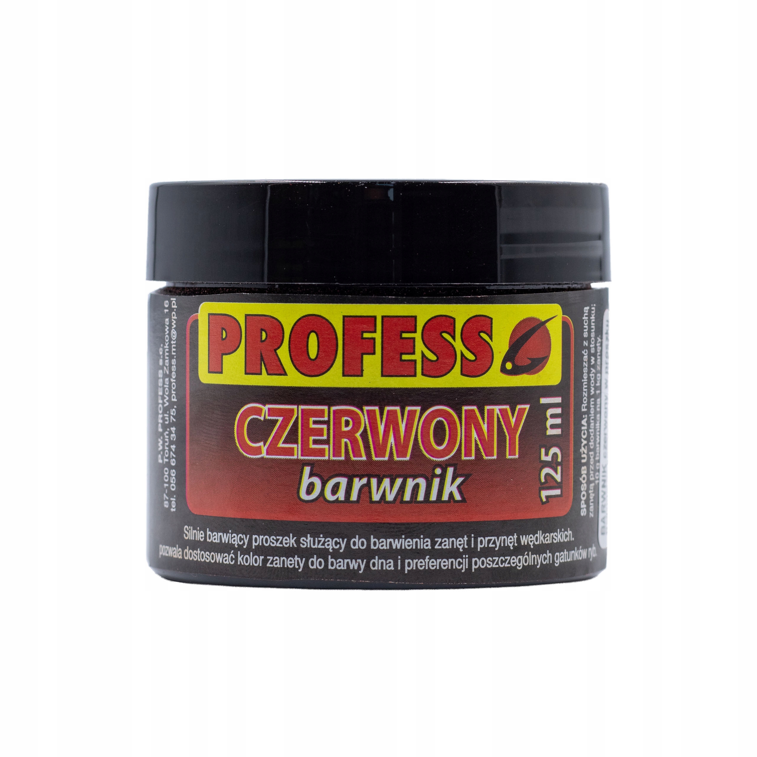Barwnik w proszku Czerwony 125 ml Profess