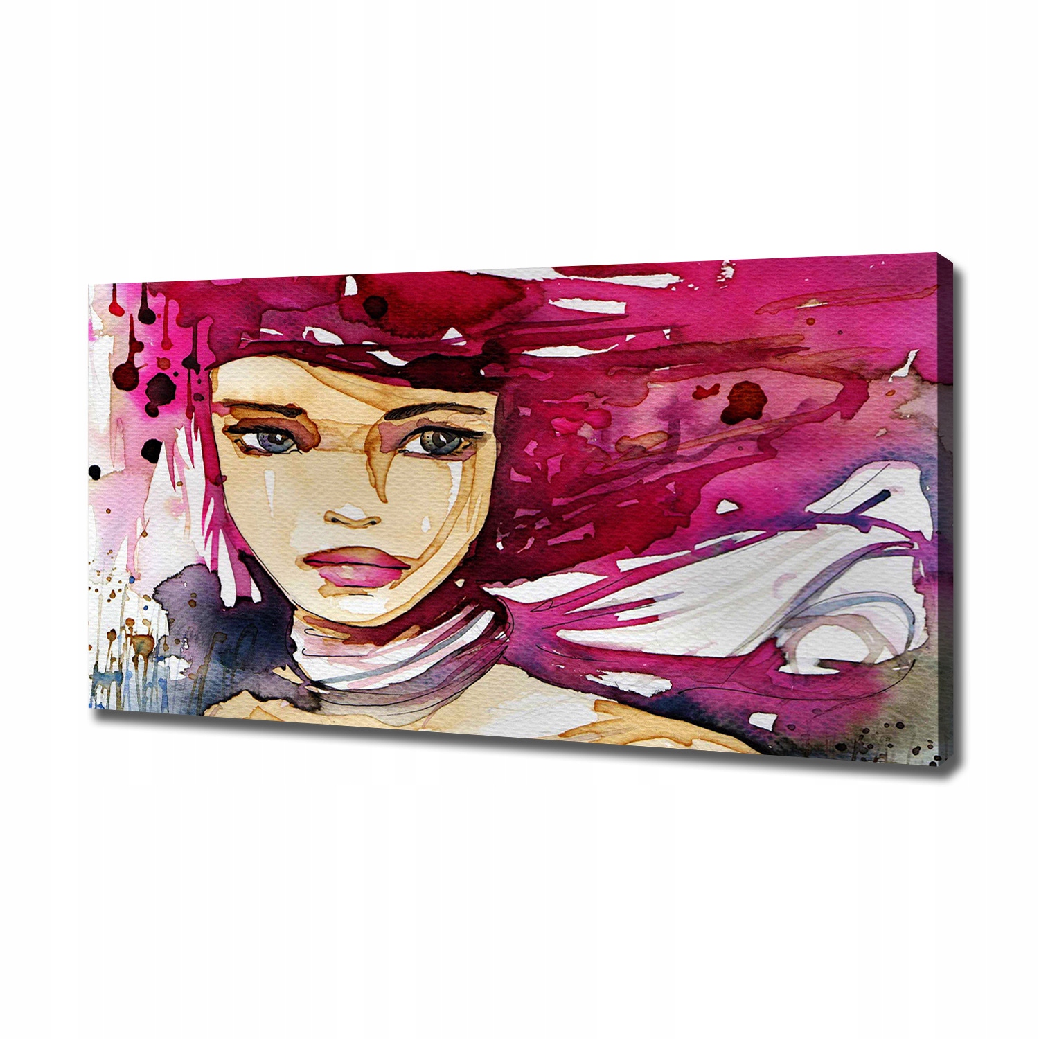 

Foto obraz na płótnie Abstrakcja kobieta 120x60 cm