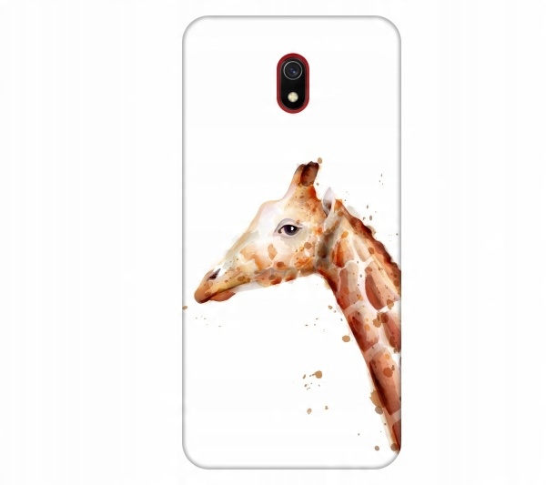 

Etui na telefon Xiaomi Redmi 8A Zyrafa akwarela