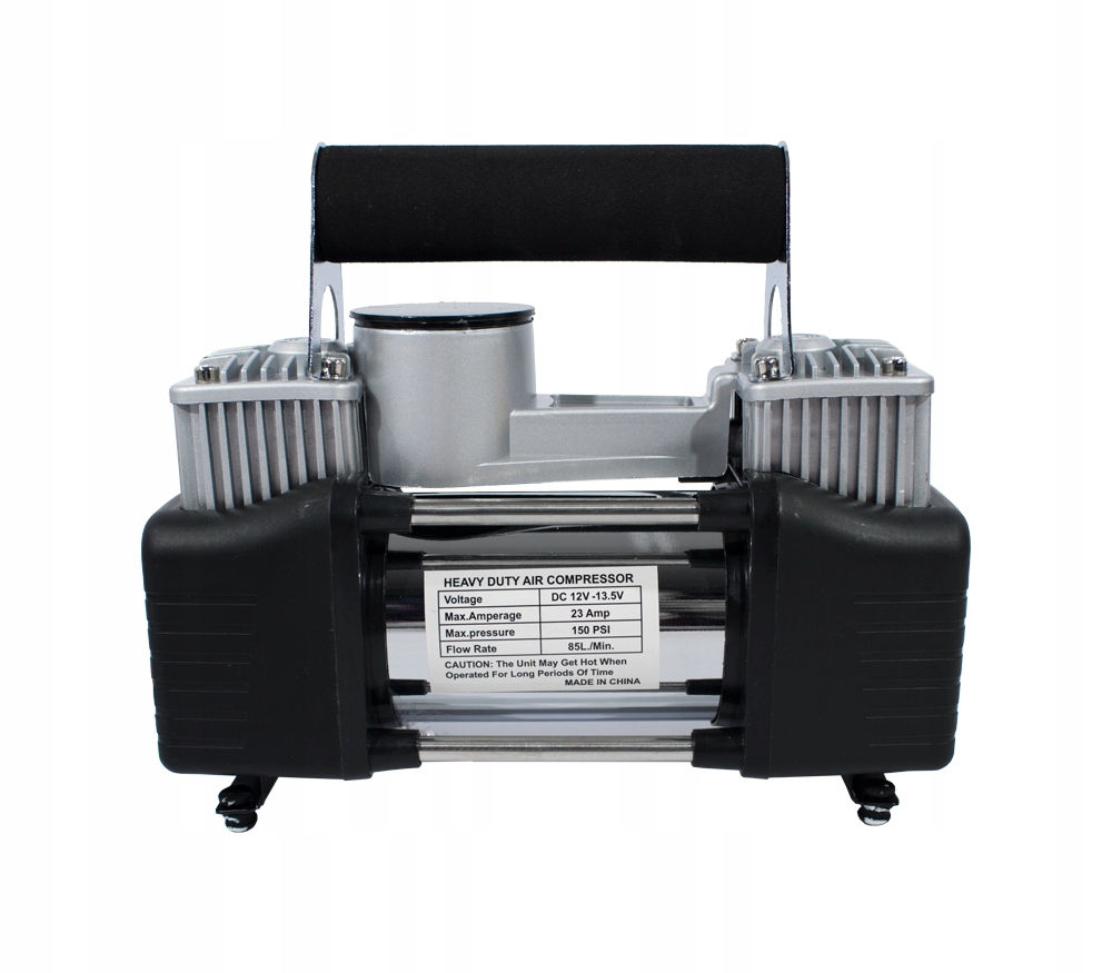 METALOWY KOMPRESOR SAMOCHODOWY 12V DWUTŁOKOWY Kod producenta 42706