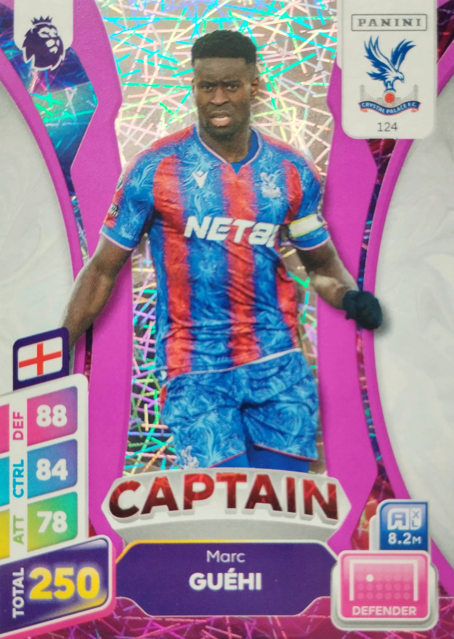 Premier League Plus 2025 Captain 124 purple Marc Guehi Crystal Palace
