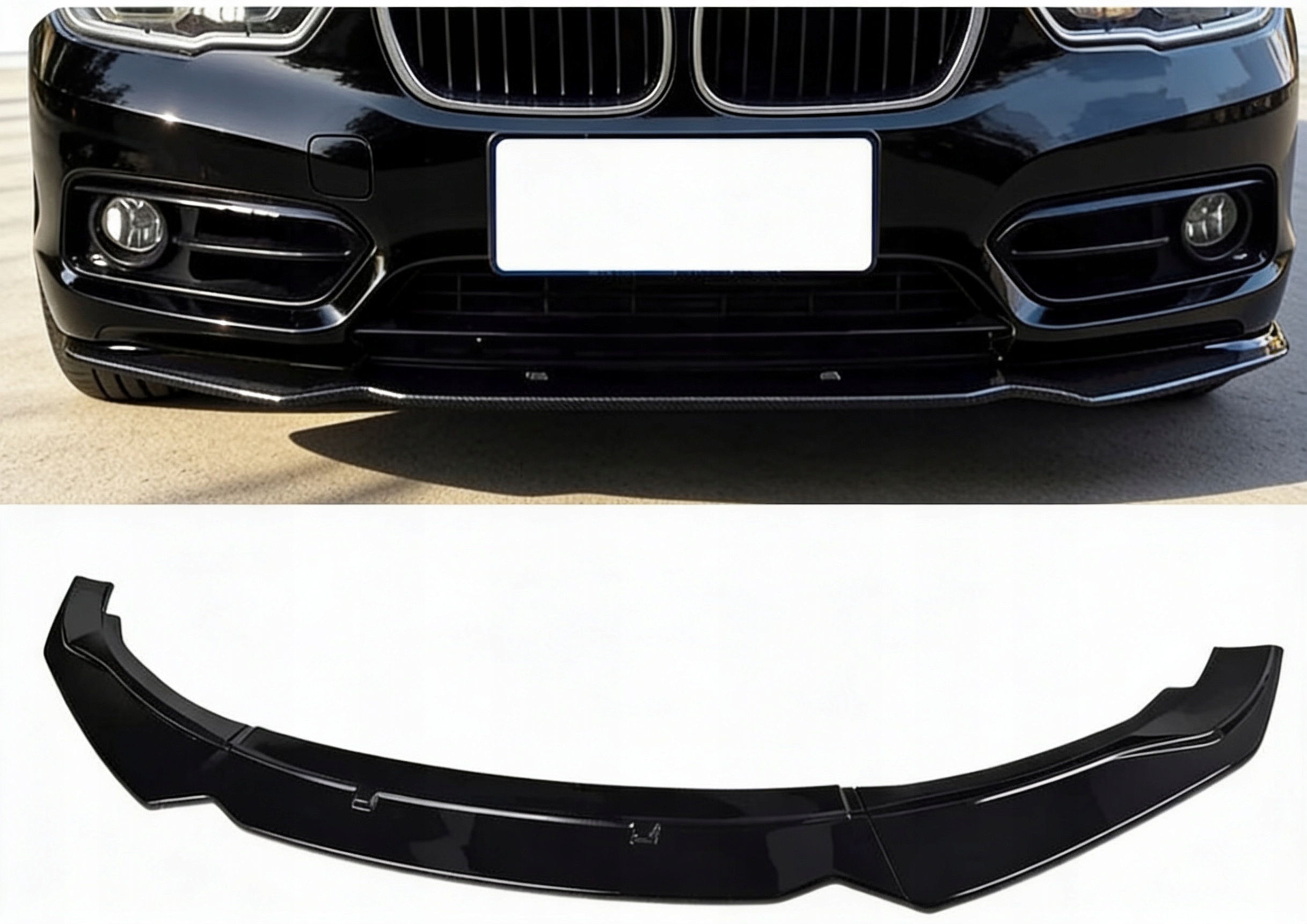 Predstavec Bežného Predného Nárazníka Pre Bmw F20 F21 Splitter 2010-2019 Čierny