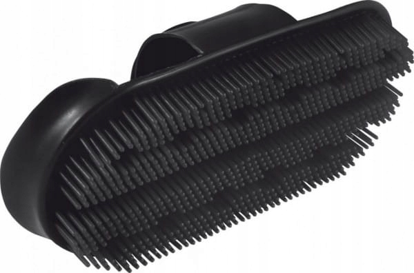 Zgrzebło dla konia York grzebieniowe czarne