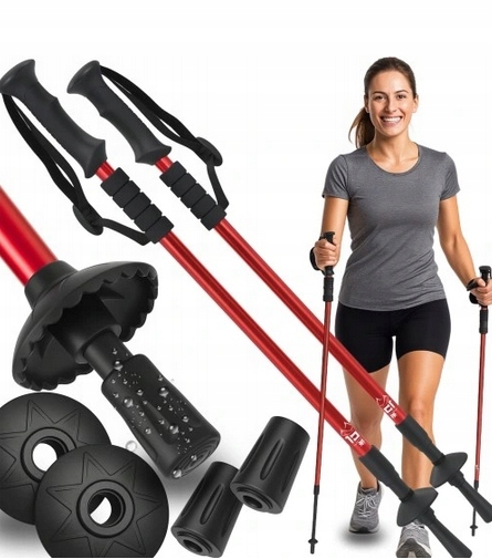 Kije Do Nordic Walking Kijki Do Chodzenia Po Grórach Regulowane 2 sztuki
