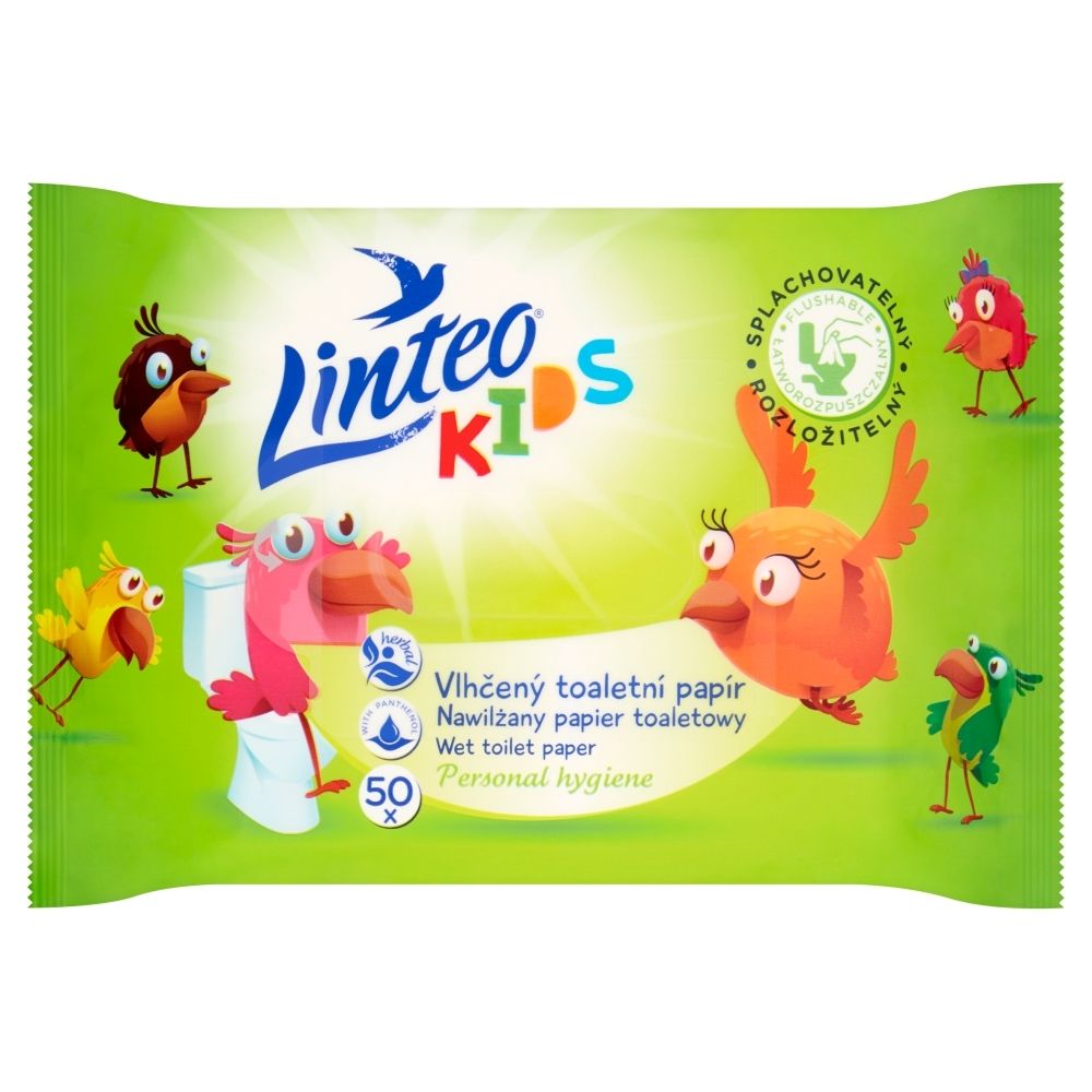 

Papier nawilżony Kids Linteo 50 szt.