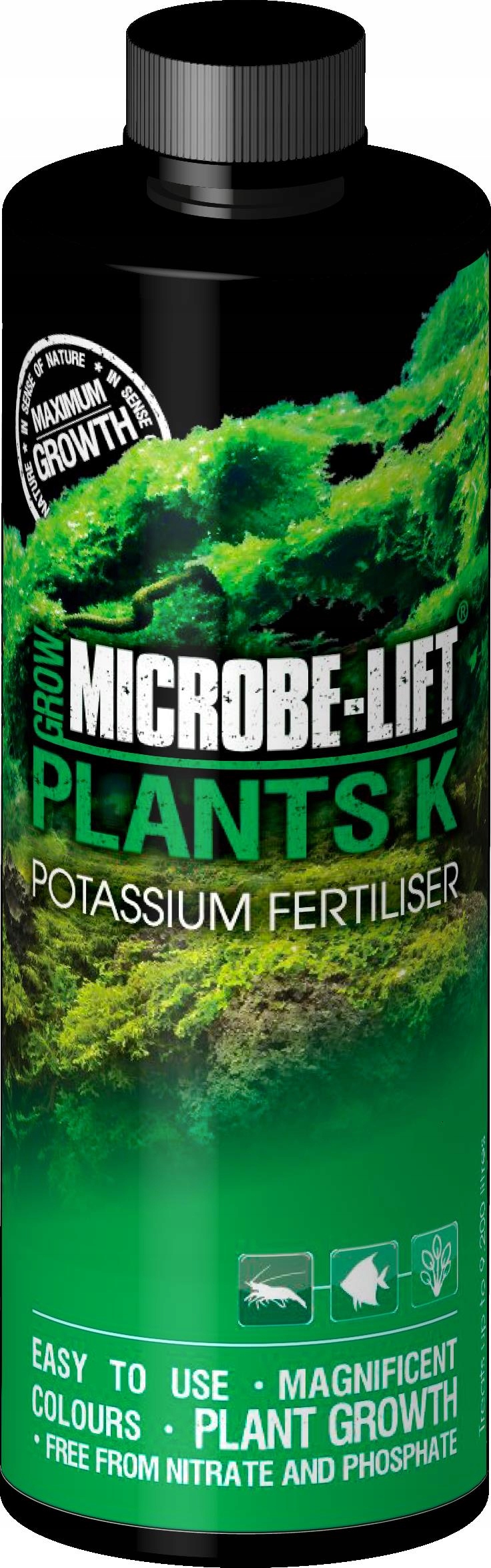 Draslík Do Rostlinného Akvária Hnojivo Pro Rostliny Doplněk Tekutiny 473 ML