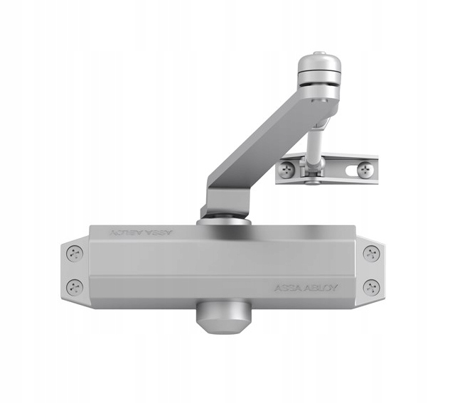 SAMOZAMYKACZ DO DRZWI ZAMYKACZ DC110 SREBRNY ODPORNY NA NISKIE TEMPERATURY
