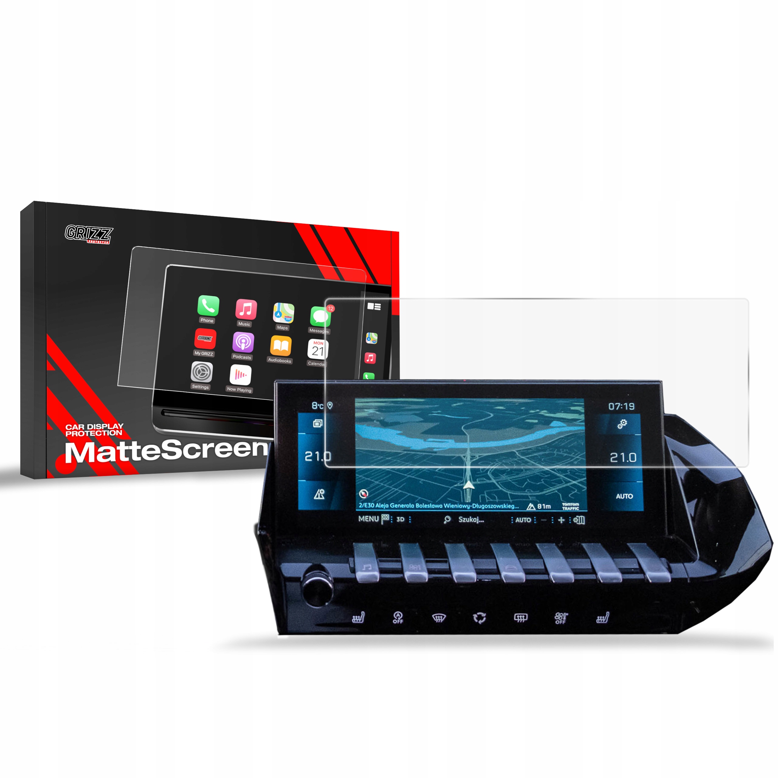 Folia Antyodciskowa do Peugeot 508 2 (2018-2023)