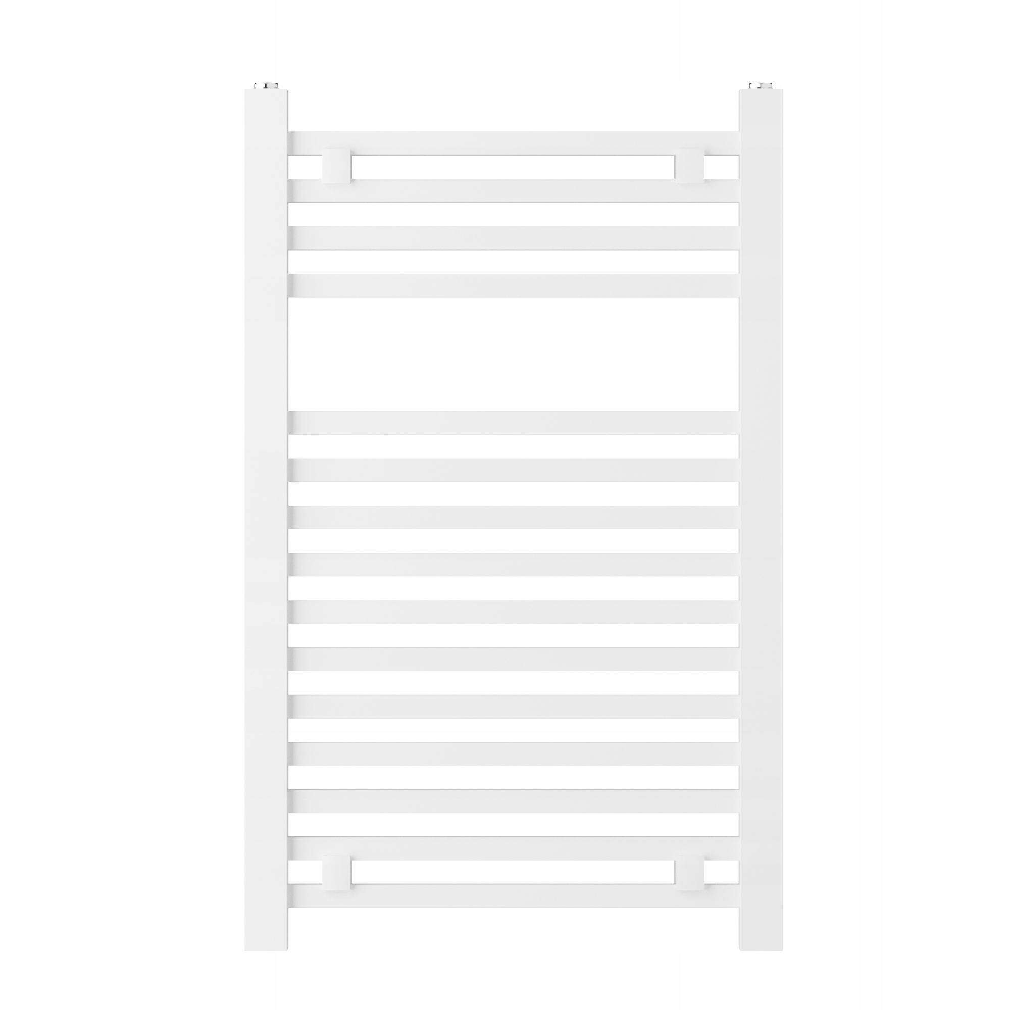 Kúpeľňový Ohrievač Biely Rebrík 80x50 cm Moderný Kalorifer Bergen