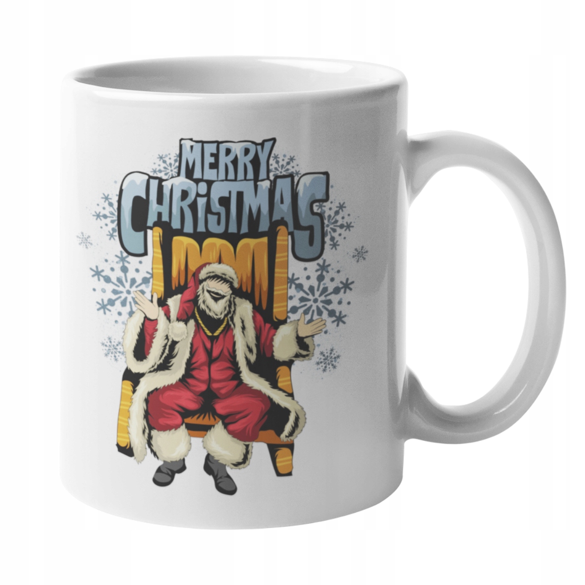 Kubek Świąteczny ŚWIĄTA - MIKOŁAJ NA FOTELU