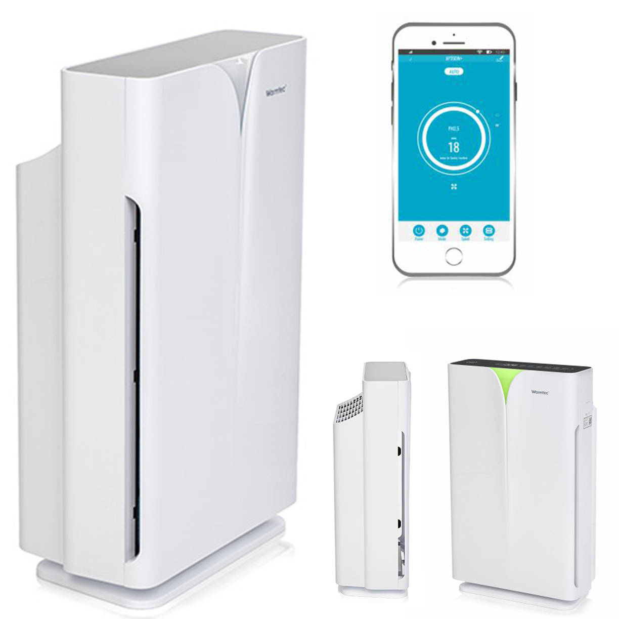 Čistička vzduchu s ionizátorem 100 m2, tichá