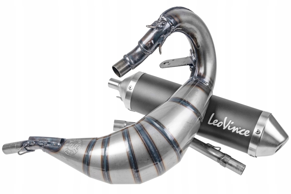 Kompletný výfuk LeoVince X-Fight Black, Rieju Mrt 50 09-12