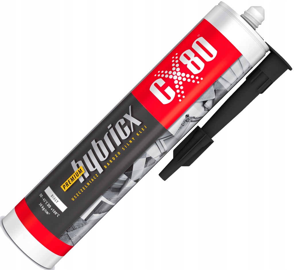 

CX80 Hybricx Biały Premium Mocny Klej Hybrydowy