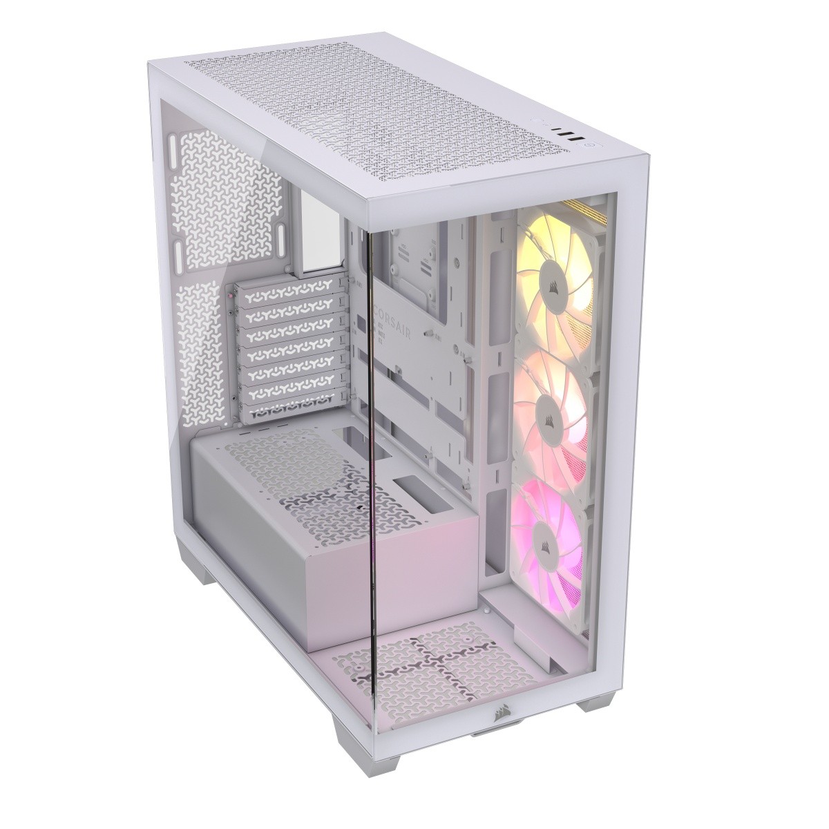 Corsair 3500X Tempered Glass Mid-Tower, White — 8