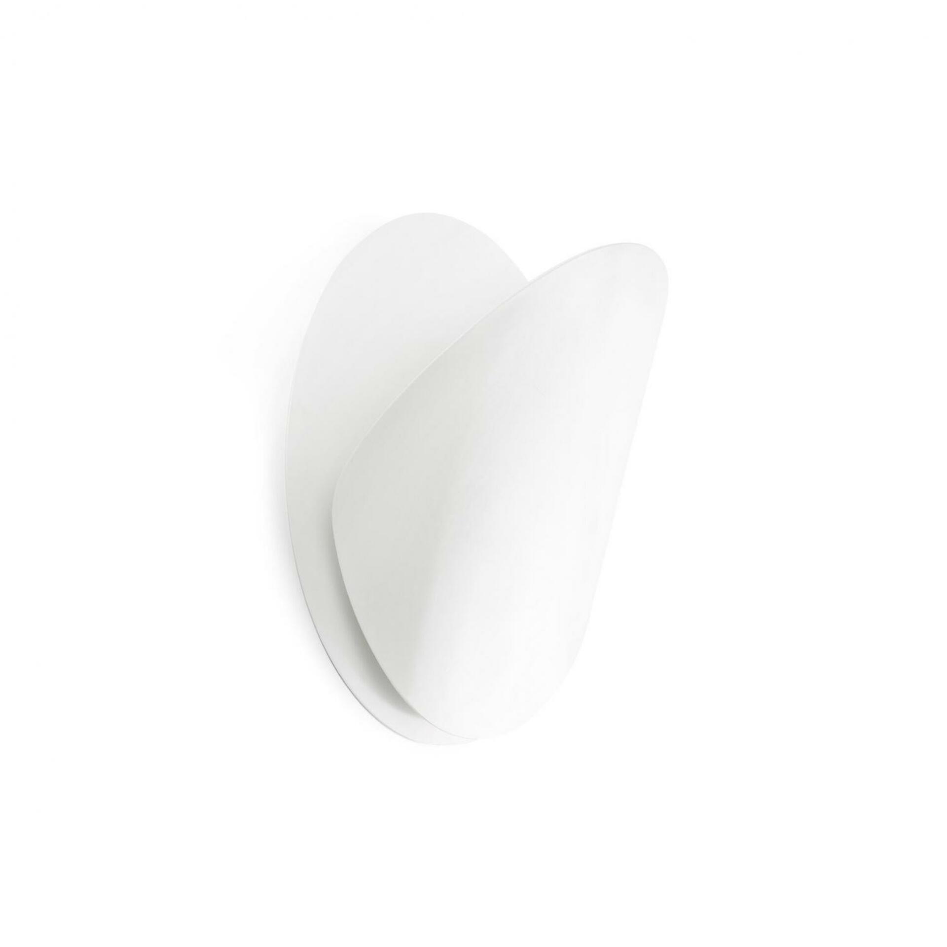 Faro Ovo 240 biela dizajnová nástenná lampa, oceľ, R7s, 240 mm