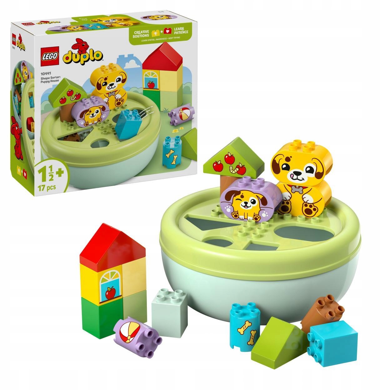 Lego(r) Duplo 10441 Sorter tvarů: štěněcí dům
