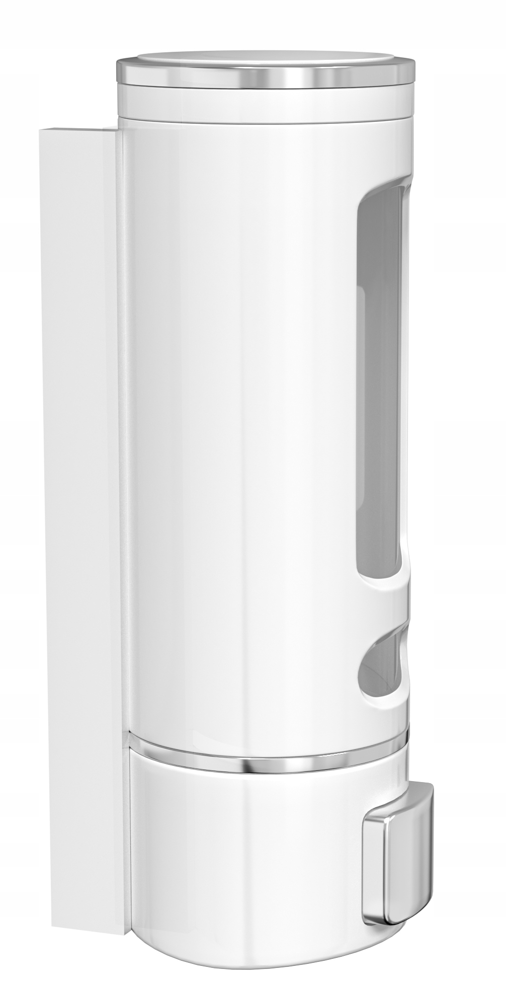 DOZOWNIK BIAŁY ŚCIENNY MYDŁA PŁYNU ŻELU SZAMPONU Kolor pompki biały