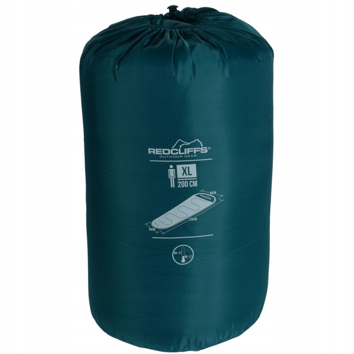 Sac dormit Redcliffs-Mummy, poliester, 230x80 cm, kaki Marka Redcliffs