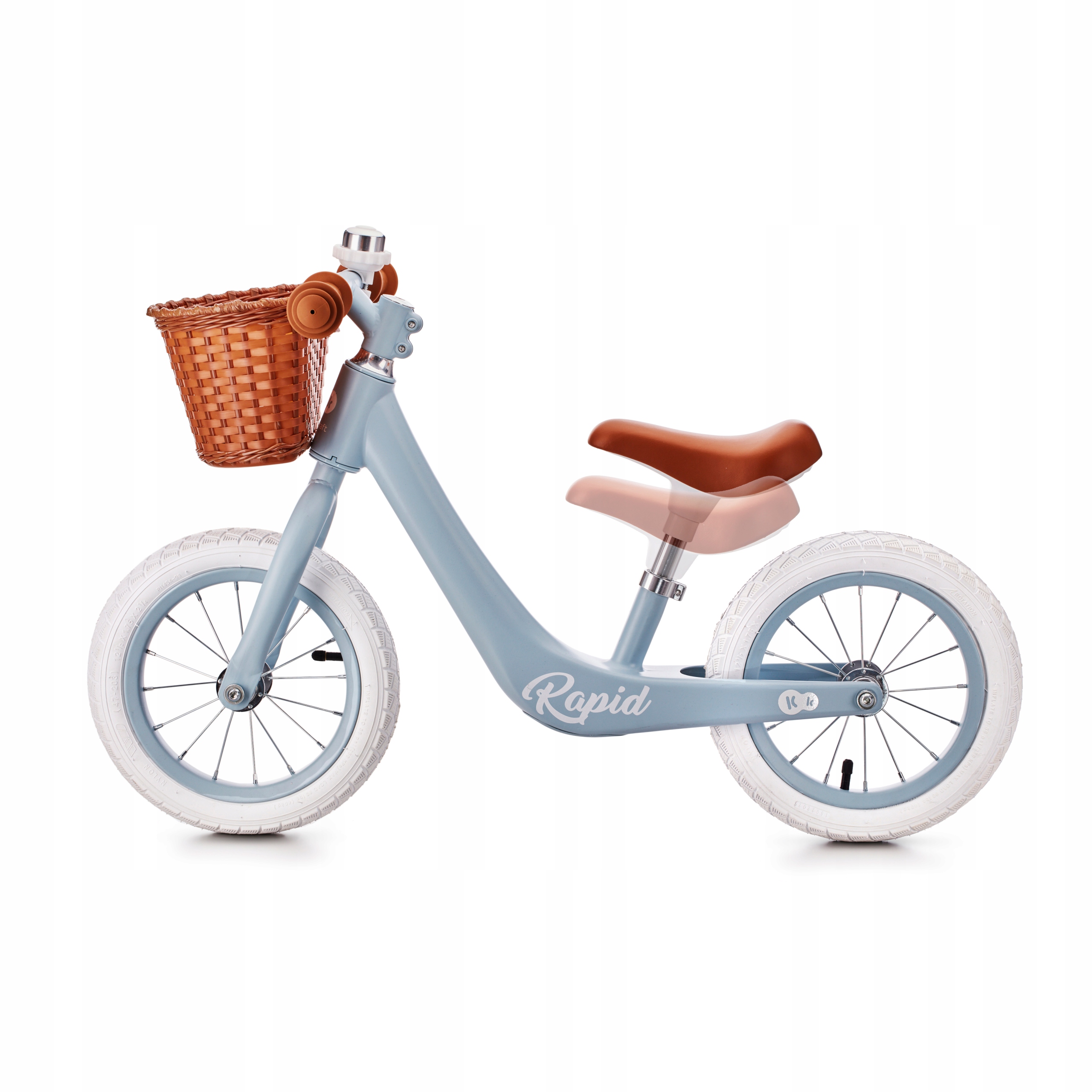 Rowerek biegowy jeździk koszyk RAPID Kinderkraft EAN (GTIN) 5902533922536