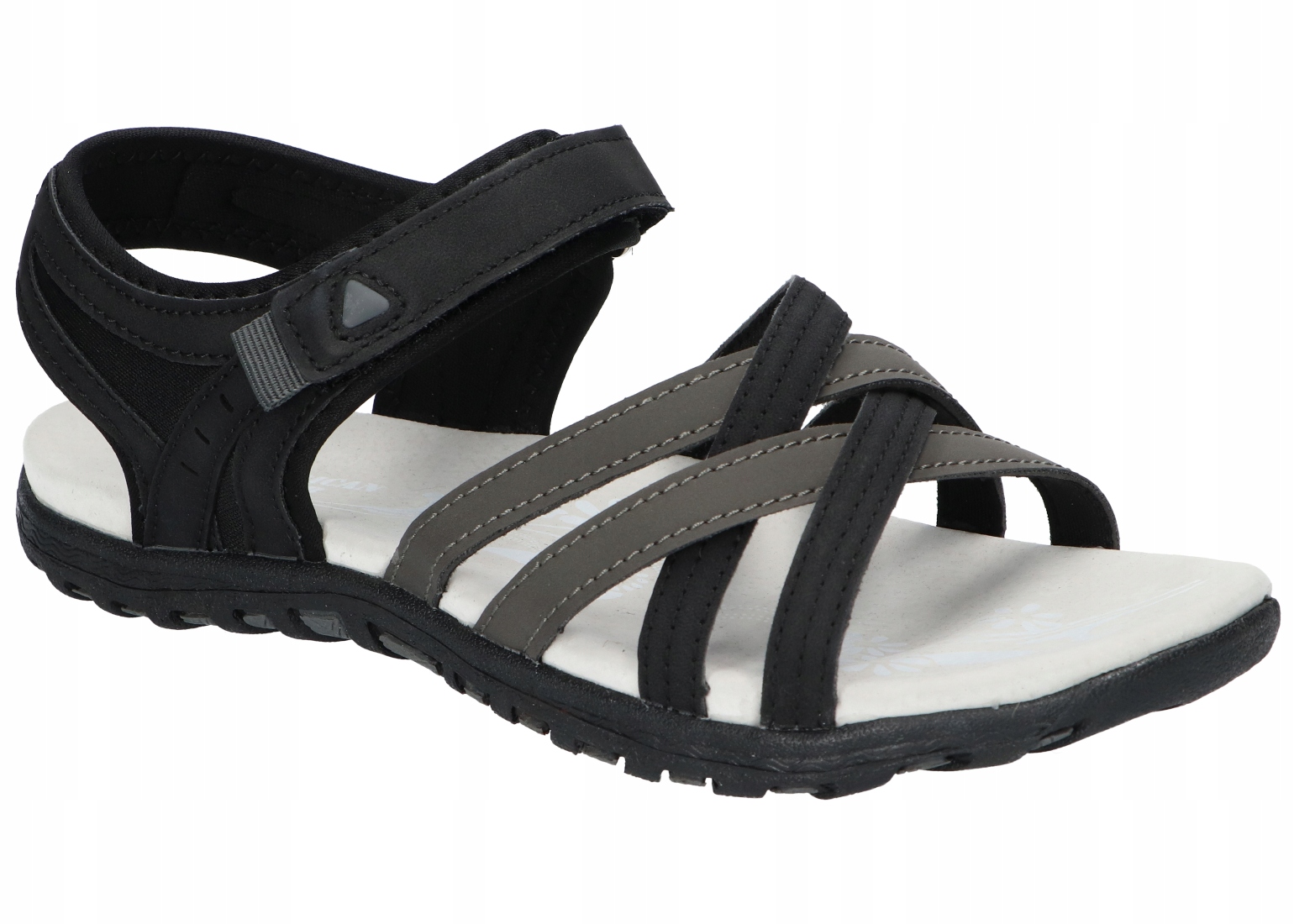 American Club HL220 Originální Módní Dámské Sandály S Koženou Stélkou Bk 37