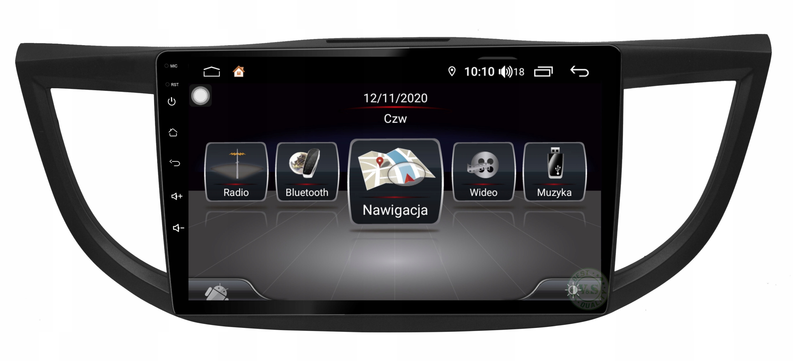 Radio Nawigacja Honda CR-V V&S Business-Line 2012 > Android / CarPlay