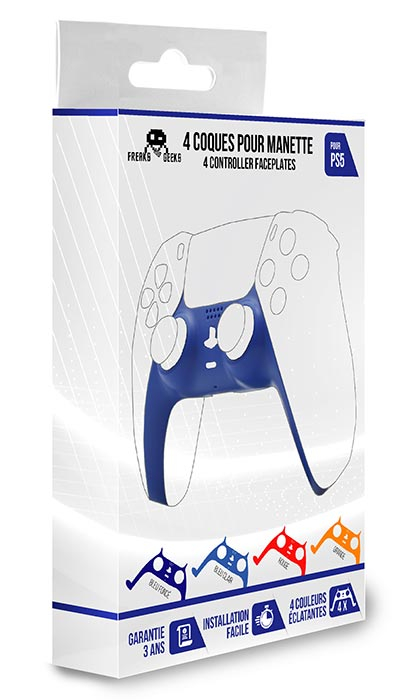 Nakładki na kontroler do gier Sony PlayStation 5 wielokolorowe 4 szt.