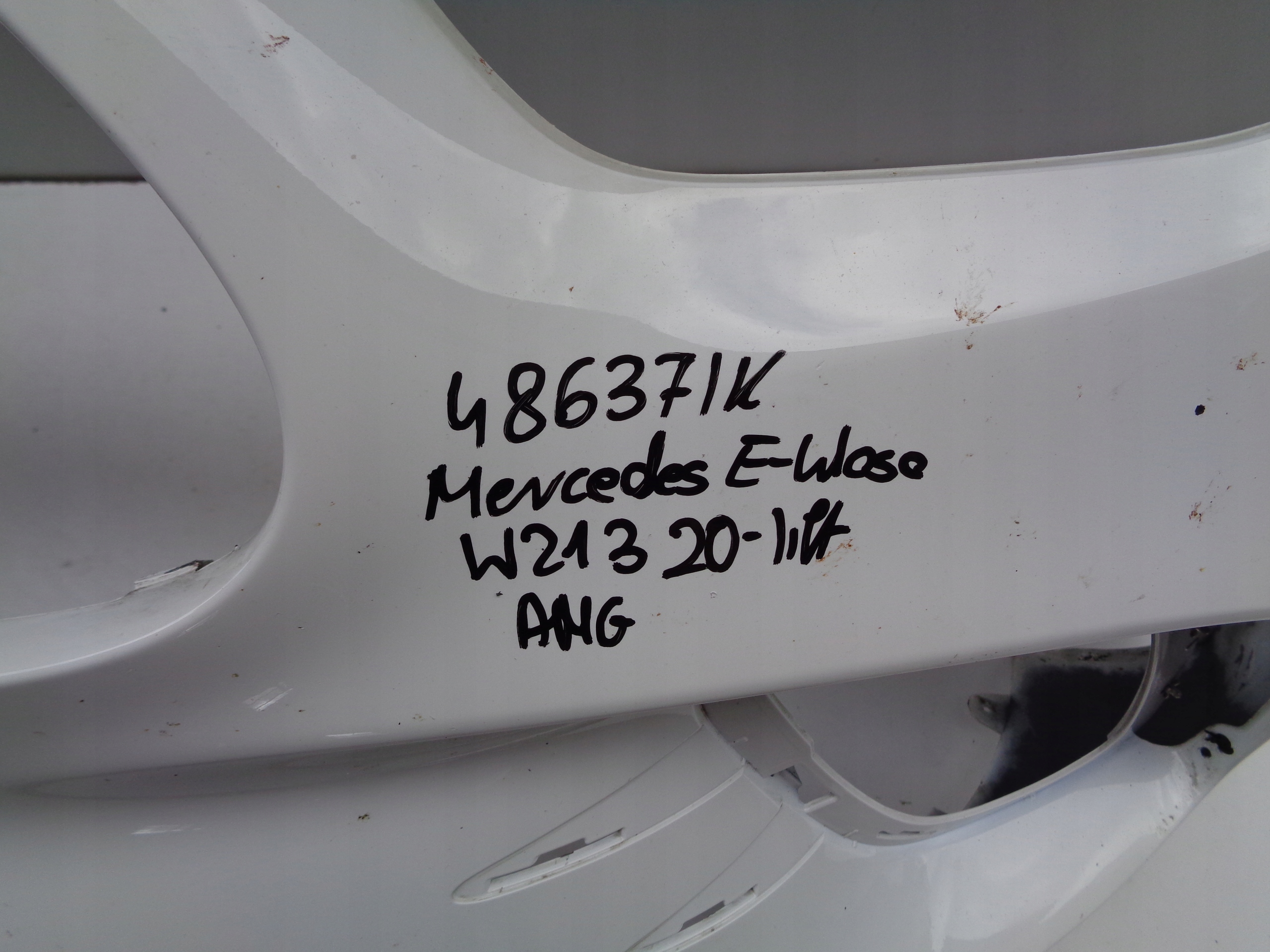 front bumper MERCEDES E-KLASA W213 20- LIFT AMG NR 48637