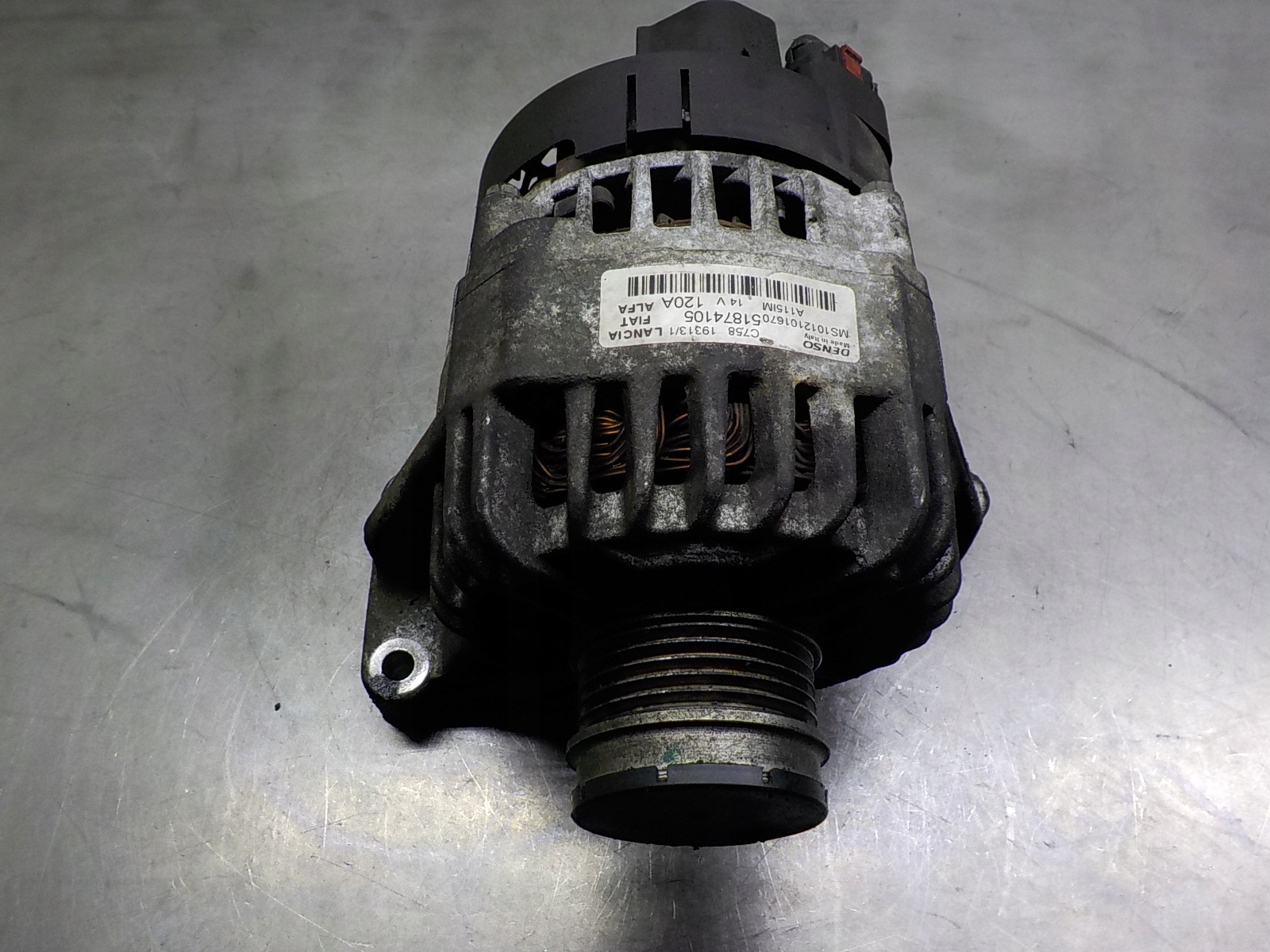 FIAT PANDA III 1.4 alternator 51874105