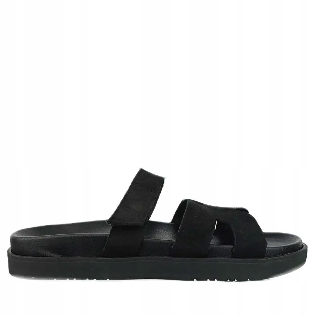 Nazouváky pantofle Yokono morena-125 negro 40, černá