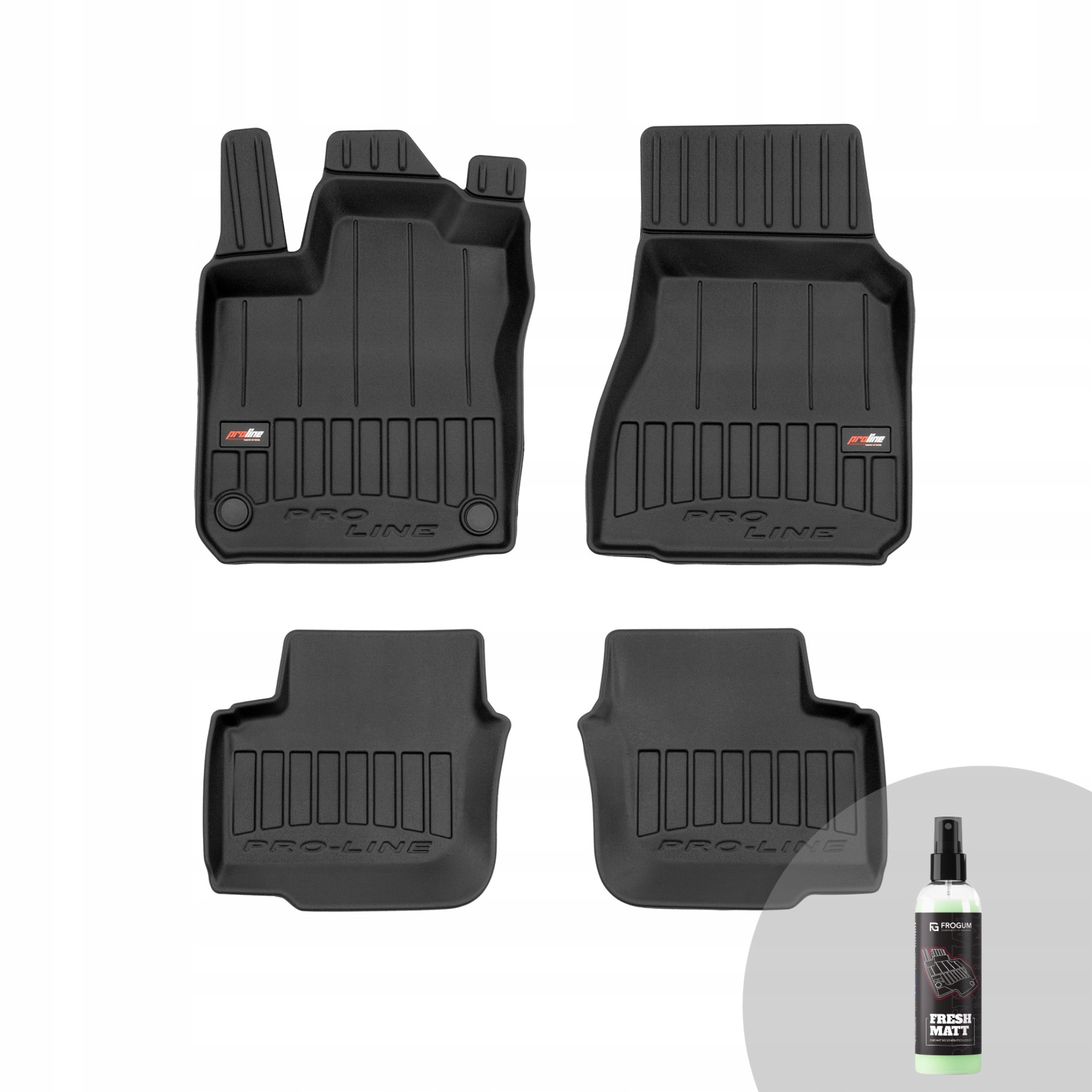 Frogum 3D koberce do auta pre Renault Twingo III, pre Smart Forfour II