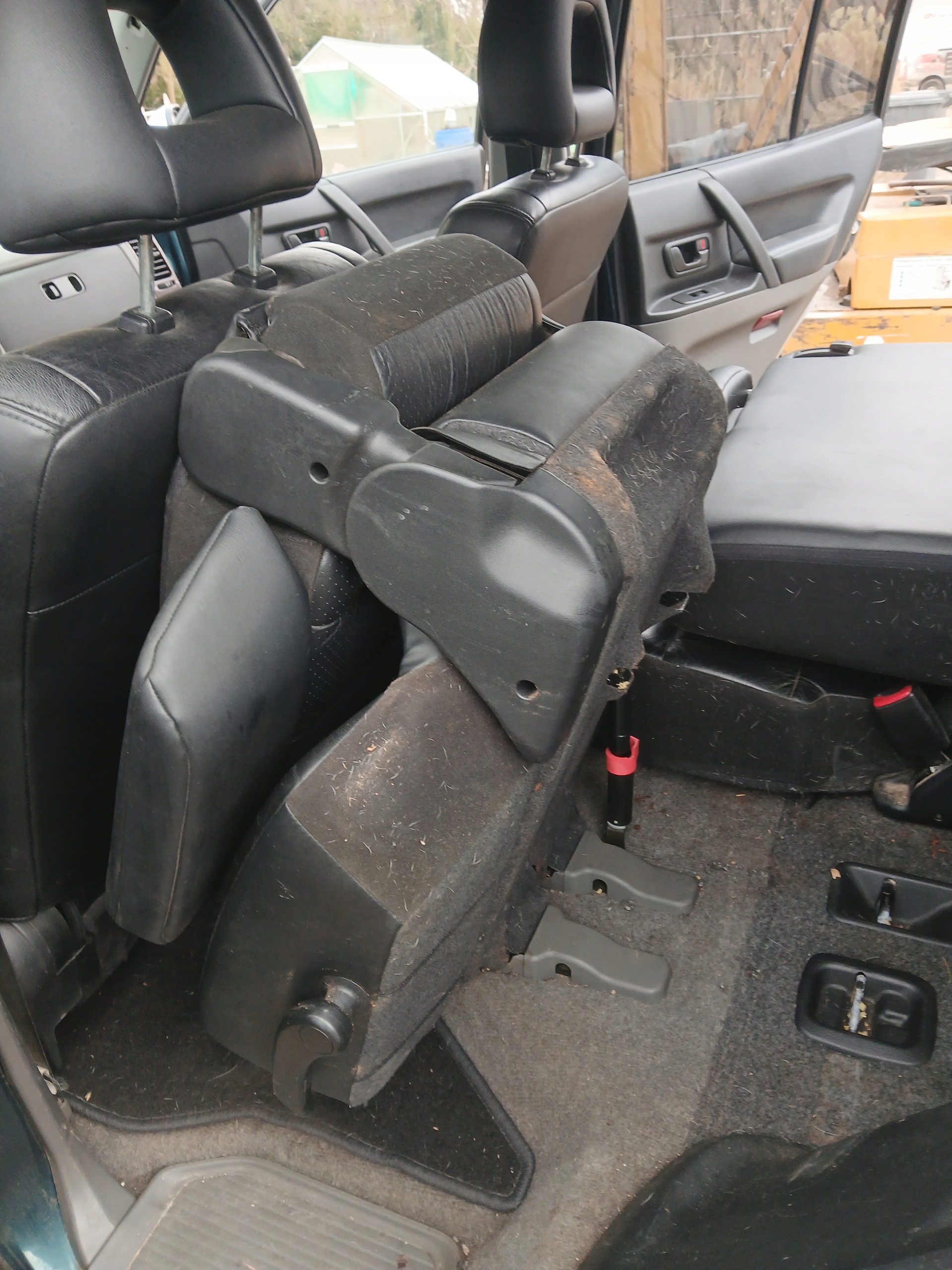 Pajero III 5d кресла , черные , комплект