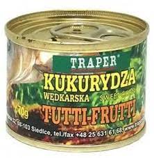 Kukurydza 70g tutti frutti Traper