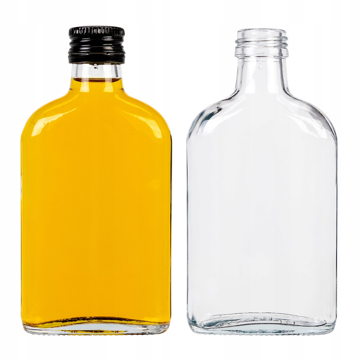 

Butelka 200ML Piersiówka Na Nalewki Sok Z Zakrętką