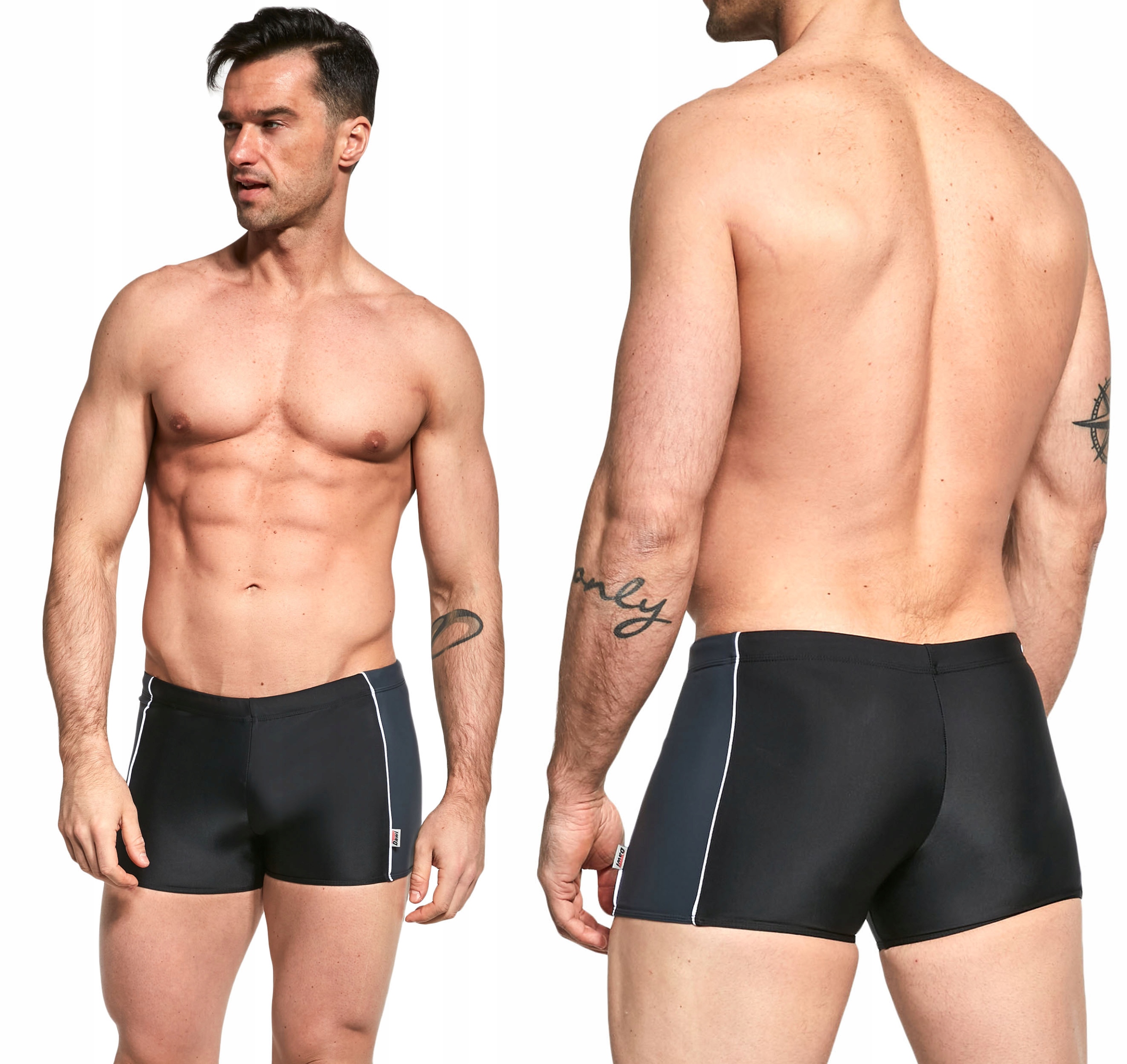 

Męskie Kąpielówki Szorty Dawi Lampas M04 r. 6XL